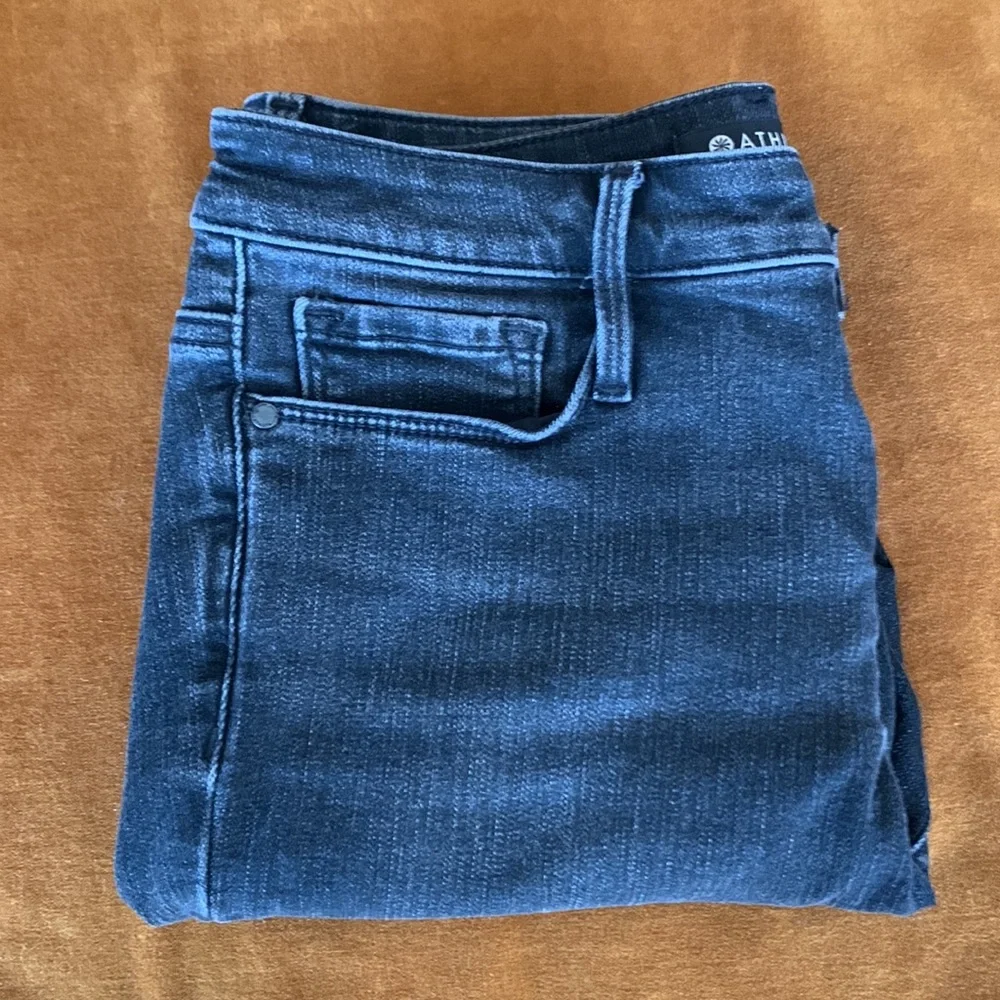 Athleta Sculptek Skinny Jean; Size 8 Black - Picture 2 of 7